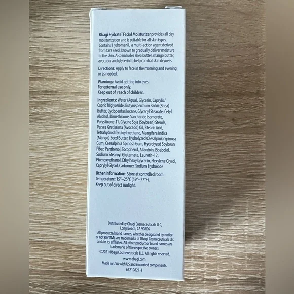 Obagi Hydrate Facial Moisturizer - Picture 2 of 3